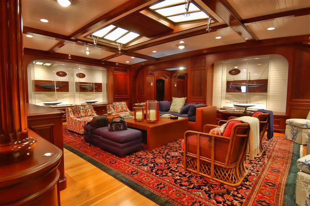 classic sailboat interior