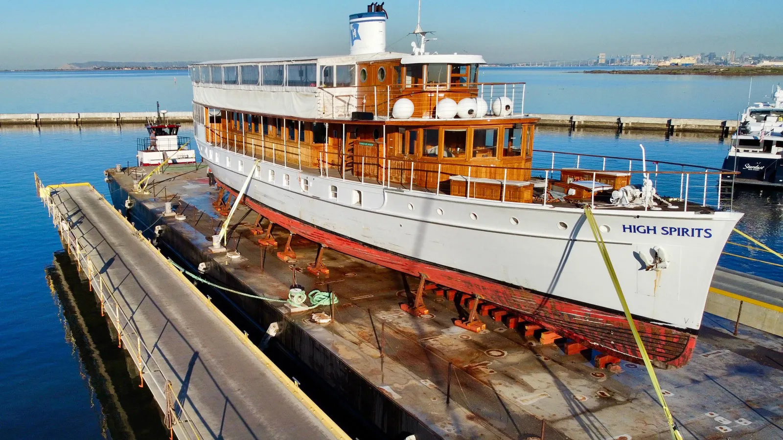 Langan Design Helps Restore and Update Trumpy Motor Yacht Maemere